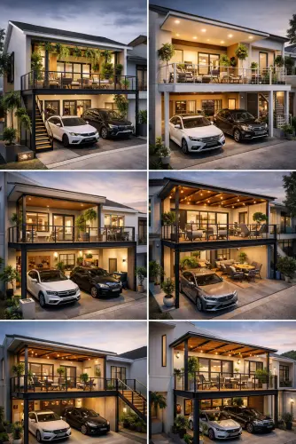 Mezannine Teras Rumah Keren di Jakarta Timur